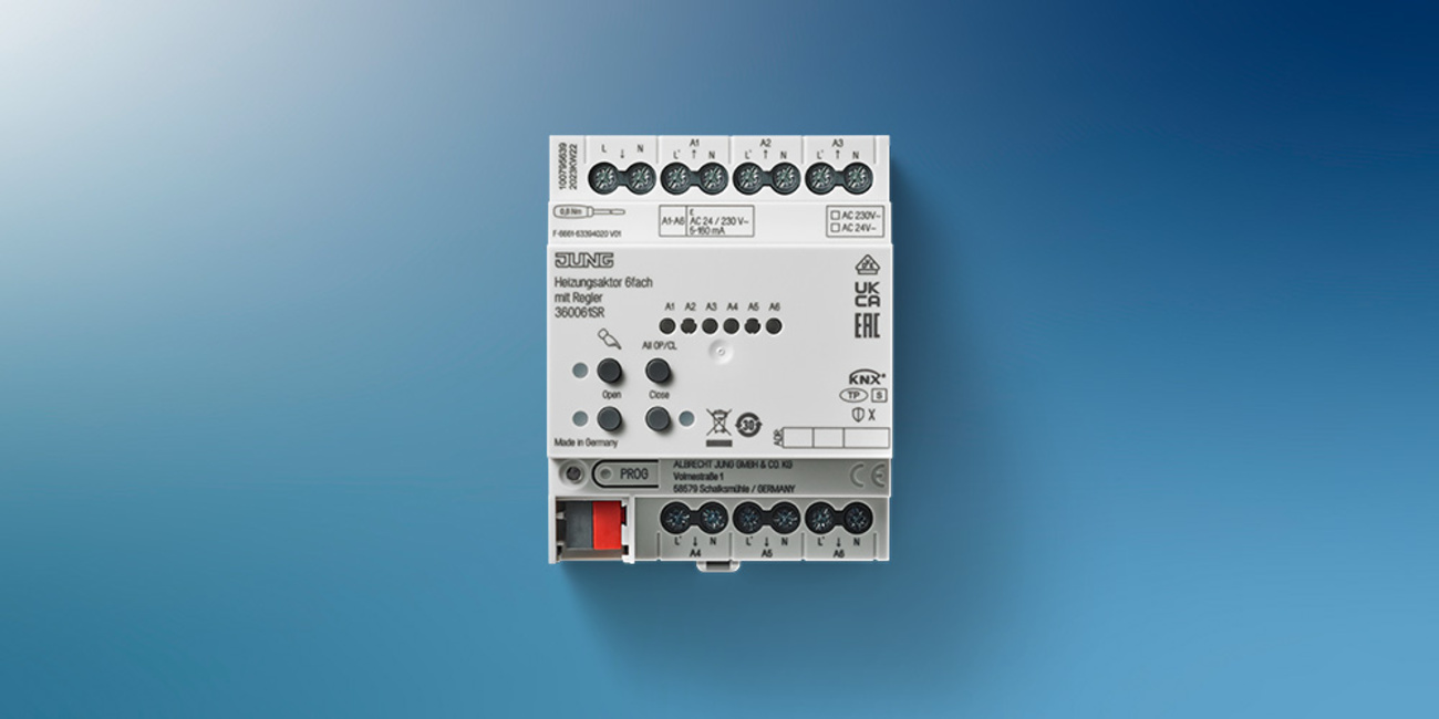 KNX Heizungsaktor 6-fach bei AFG-Elektrotechnik GmbH in Hamburg